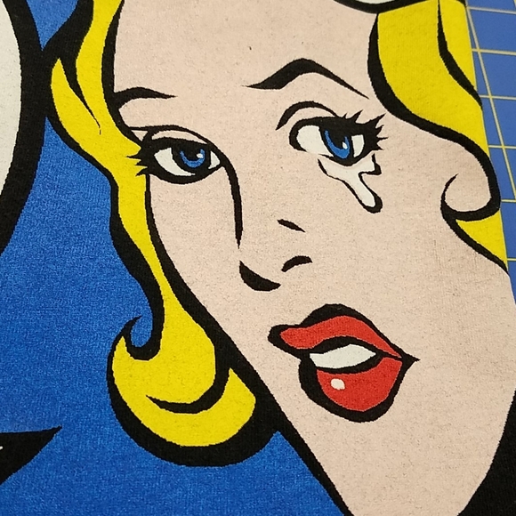 The Crop Only Lasted 'till Midnight XL Black Tee - Picture 5 of 6